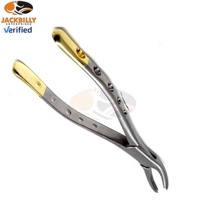 Pinzas de Extracción Dentales Universales Alemanas, Instrumento Dental de Acero Inoxidable de Primera Calidad, Mandíbulas Dentadas - Product Image 4