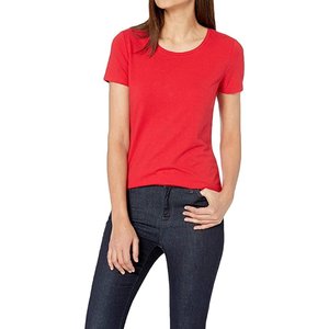 T-shirts décontractés pour femmes en coton et élasthanne imprimés sérigraphiés, design personnalisé, haute qualité, anti-boulochage, séchage rapide, respirants - Product Image 6