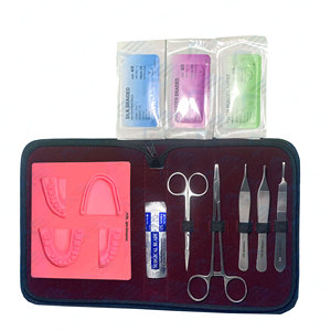 Kit de Práctica de Sutura para Estudiantes de Medicina, Instrumentos Médicos, Anatomía, Almohadilla de Práctica de Sutura, Kit de Disección - Product Image 1