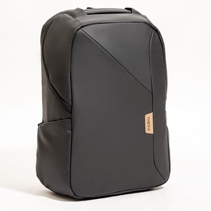 Classic <b>Black</b> Leather Business <b>Backpack</b> Large Capacity Laptop <b>Backpack</b> Waterproof Durable <b>Backpack</b> - Product Image 3