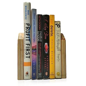 Porte-livres en bois de bambou stratifié en gros |   Conception artisanale éco-responsable à couches superposées - Product Image 3