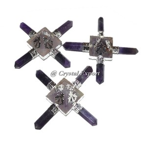 Generador de energía de orgón de cuarzo dorado de Chakra solar Feng Shui líder, tipo AGATE de exportador de confianza, disponible a granel - Product Image 2