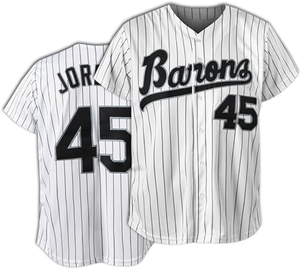 Maillot de baseball personnalisé pour homme, grande taille, uniforme sportif, nom et numéro d'équipe brodés ou imprimés, antibactérien - Product Image 1