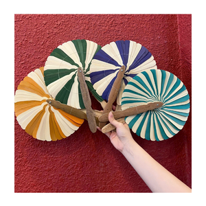 Vietnam Bamboo Hand Fan Eco Friendly Handmade Traditional Design Lightweight Cultural Decoration Wedding Souvenir Export - Product Image 3