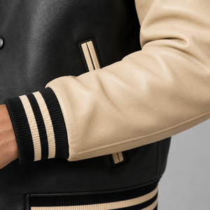 Veste en cuir élégante pour hommes, vente en gros, couleur personnalisée, 100% cuir de vache, veste en cuir slim personnalisée pour hommes - Product Image 4
