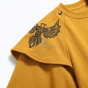 เสื้อยืดคอกลมโอเวอร์ไซส์ผู้ชาย แฟชั่นสตรีท ผ้าฝ้ายคุณภาพพรีเมียม เป็นมิตรกับสิ่งแวดล้อม ระบายอากาศได้ดี น้ำหนัก 230 กรัม ทรงหลวม แขนสั้น - Product Image 5