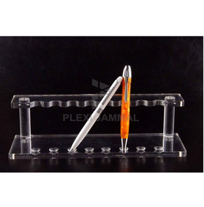 Support de rangement pour fournitures de bureau en acrylique, porte-crayons, présentoir à stylos en acrylique, fabrication sur mesure, vente en gros - Product Image 1