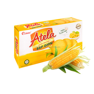 Halal Certified Sweet <b>Corn</b> Crackers 150g - Crispy Baked <b>Corn</b> Biscuits, Healthy Casual <b>Snack</b> Food Wholesale ODM | Free Samples - Product Image 2
