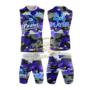 Uniformes de fútbol americano 7V7 con nombre y números de equipo personalizados, impermeables, impresos, sudadera con capucha de compresión 7on7, ropa deportiva para equipos de atletismo. - Product Image 5