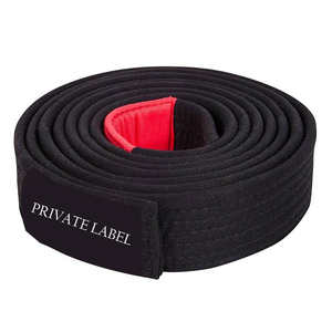 Cinturones de BJJ al por Mayor para Escuelas de Artes Marciales, Material de Algodón Resistente, Doble Costura, Larga Duración, Servicio OEM - Product Image 6