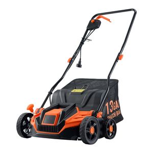 Scarificatore Elettrico 2-in-1 da 13 Pollici 13 Ampere con Cavo, Attrezzo Manuale per Giardino e Prato, Sacco di Raccolta per Erba Morta da 13 Galloni, 5 Posizioni - Product Image 3