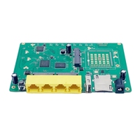 Routeur Gigabit 4G double bande Source Factory PCBA 1200 Mbps MTK7628 1WAN3LAN Openwrt Pare-feu Carte WiFi VPN/WEP/QoS Carte SIM
