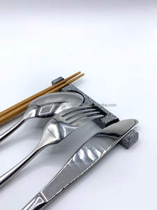 ที่วางช้อนส้อมหินอ่อนหรูหราสำหรับโต๊ะรับประทานอาหารงานแต่งงานงานเลี้ยงและการตกแต่งบ้านด้วยการจัดโต๊ะที่ทันสมัย - Product Image 3