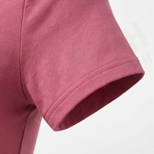 เสื้อครอปท็อปผ้าฝ้ายสีตามสั่งสำหรับผู้หญิง ทรงเข้ารูป ระบายอากาศได้ดี เหมาะสำหรับโยคะ สตรีทแวร์ ฟิตเนส ออกกำลังกาย เสื้อยืดแอคทีฟแวร์ - Product Image 6