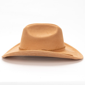 Nouveau Chapeau de Cowboy Western 2025 en Daim à Bord Incurvé pour Hommes et Femmes, Chapeau de Voyage d'Extérieur Ethnique - Product Image 4