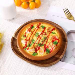 Plateau de petit-déjeuner en bois d'acacia de qualité supérieure avec pieds pliables pour le service au lit et une expérience culinaire matinale luxueuse - Product Image 6