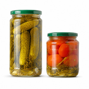Premium Quality Hot Sale Big Sale <b>Pickled</b> Assorty Whole Unpeeled Cucumber and Tomato Customized Pakaging - Product Image 1