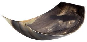 Bandeja Ovalada de Cuerno de Búfalo, Pulida, Artesanal, Ecológica, 9x4.5 Pulgadas, Plato Decorativo para Mesa de Bar en Casa - Product Image 3
