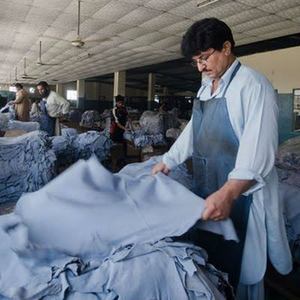 Cowhide <b>leather</b> blue to finished and ready for jackets gloves sofa bags perineum <b>leather</b> - Product Image 1