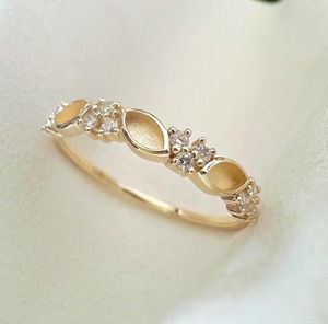 Anillo de Bisel Semimarcos de 2x4mm en Oro 18k y Plata 925 Hecho a Mano con Engaste de Zirconia para Relleno de Resina DIY de Leche Materna, Joyería Conmemorativa - Product Image 1