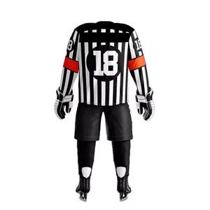 Uniformes de hockey sur glace imprimés de haute qualité, maillots personnalisés, ensembles de vêtements d'équipe, design de logo personnalisé, 100% polyester, séchage rapide, sur mesure - Product Image 5