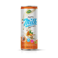Fabricant vietnamien de boissons super-mix aux noix OEM/ODM, saveur sésame noir, noix de cajou, soja, haricots rouges, haricots mungo