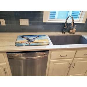 14 X 21\" Multicolor Gull Flying Low Dish <b>Drying</b> <b>Mat</b> Absorbent Countertop Dish Drainer Pad <b>Kitchen</b> Counter <b>Mats</b> & Pads - Product Image 3
