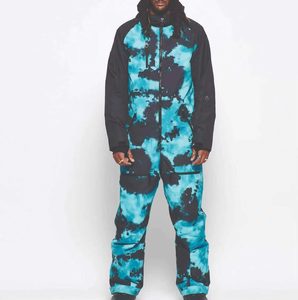 Combinaison de ski unisexe de haute qualité pour l'extérieur, imperméable et coupe-vent, style baggy, pour homme, personnalisable, style universitaire - Product Image 2