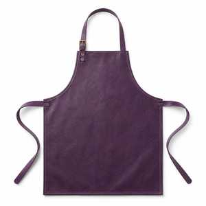Delantal de Cuero Morado Clásico y Duradero con Textura Suave y Sensación Ligera, Moderno para Uso Doméstico - Product Image 2