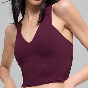 Débardeur de performance pour femmes, vêtements de sport sans manches, vente en gros - Product Image 5