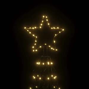 <b>Christmas</b> Cone <b>Tree</b> with 1400 Warm <b>White</b> LEDs 5x16 ft for Festive <b>Decorations</b> Customizable - Product Image 4