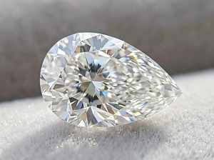 Diamante Cultivado en Laboratorio CVD Certificado IGI, 9CT, Forma de Pera, F VS2, Corte Excelente 3EX, para Joyería Fina, Anillo de Compromiso, Proveedor de Diamantes, Venta al Por Mayor - Product Image 4