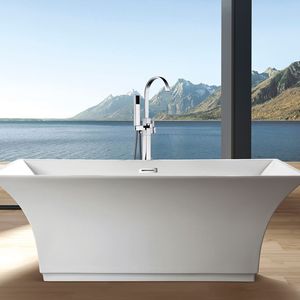 Rubinetto per Vasca da Bagno Freestanding con Doccetta - Rubinetti Premium per Bagno e Doccia - Product Image 5