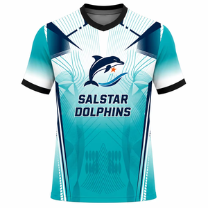 Uniforme de Fútbol de Alta Calidad, Camiseta de Verano, Logotipo del Equipo de Moda, Patrocinador Personalizable, Transpirable, de Secado Rápido, de Alta Calidad, en Oferta - Product Image 1