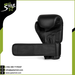 Gants de boxe en cuir PU avec Logo personnalisé, gants d'entraînement à deux couches rembourrés et mousseux pour la Protection des mains, fait en usine, pièces - Product Image 2