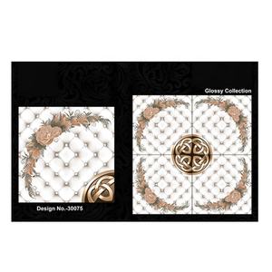 Nouveauté haute brillance polie 39.6 cm carreaux semi-porcelaine en céramique émaillée numérique emballage personnalisé pour mur de sol tout usage - Product Image 6