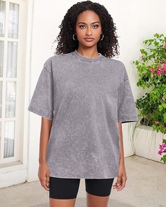 เสื้อยืดผ้าฝ้ายคุณภาพสูงสำหรับผู้หญิง - Product Image 6