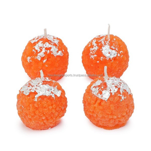 Spiritual <b>Gifting</b> Ladoo <b>Candle</b> <b>Set</b> – Hand-Poured Soy Wax Sweets for Puja & Home - Product Image 2