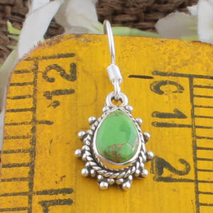 Pendientes de Cobre Verde Vintage, Hechos a Mano, Estilo Boho, Joyería Oxidada, Regalo de Aniversario, Venta al Por Mayor - Product Image 3