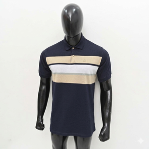 เสื้อโปโลผู้ชาย คอปก แขนสั้น ผ้าฝ้าย ใส่สบาย ระบายอากาศดี แฟชั่นดีไซน์ตัดสี เหมาะสำหรับเล่นกอล์ฟ ขายส่งเสื้อโปโล - Product Image 6