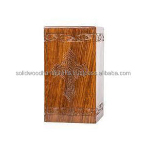 Urne en bois pour cendres humaines, urnes funéraires pour hommes et femmes, urnes de haute qualité - Product Image 1