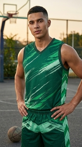 Unisex Basketball Uniform with Quick Dry Fabric - Product Image 6