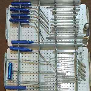 Kit d'instruments de chirurgie spinale endoscopique biportale unilatérale UBE d'Azicon – Pinces de décompression spinale à intervention minimale invasive - Product Image 2