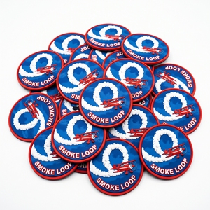 Fabricant Direct Patch en Caoutchouc 3D, Badge Rond en PVC Souple avec Motif Tube de Pitot pour le Flux d'Air et la Vitesse Réelle, pour Sac à Dos, Veste, Casquette, Uniforme d'Extérieur - Product Image 5