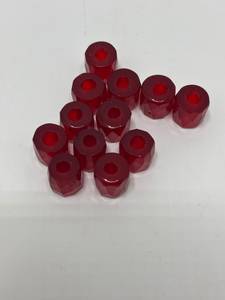Perles en verre rouge de 8 mm pour la fabrication de bijoux, artisanat, bracelets, colliers, conifères, faites à la main, taille et couleur personnalisées, export en vrac, qualité supérieure - Product Image 3