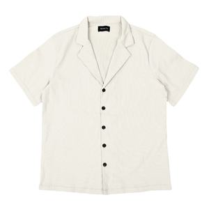 เสื้อคิวบาแขนสั้นผ้าฝ้ายทันสมัยเสื้อสไตล์คิวบา - Product Image 1