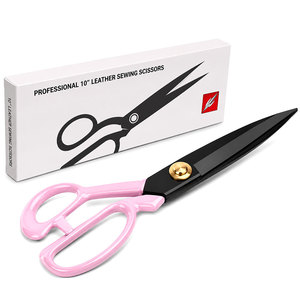 Professional Heavy Duty Tailor Scissors Purple Fabric Cutting Shears for Home Office and Crafts - Product Image 2
