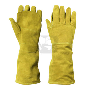 Safety Wear Welding <b>Gloves</b> Work Wear Top Quality Safety Wear Bulk Quantity Low Price Leather Welding <b>Gloves</b> - Product Image 3