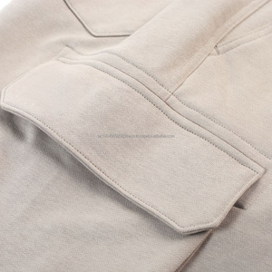 Logo personnalisé Streetwear short cargo en coton éponge pour hommes avec collants shorts grande taille pour hommes fabricant - Product Image 6