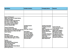 Scooter Activa 6G BS6 de 110cc con Inyección de Combustible, Automático, de Gasolina, para la Ciudad, Eficiente en Consumo, Elegante, Cómodo, Vehículo para Uso Diario - Product Image 4